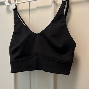 Black Lululemon size 8 bra